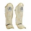 Top King Súper Snake (WHI / GLD) Shin Guards
