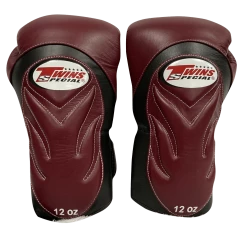Twins Special Twins BGVL6 Maroon/Blk Boxing Gloves 7 Twins Special Twins BGVL6 Maroon/Blk Boxing Gloves
