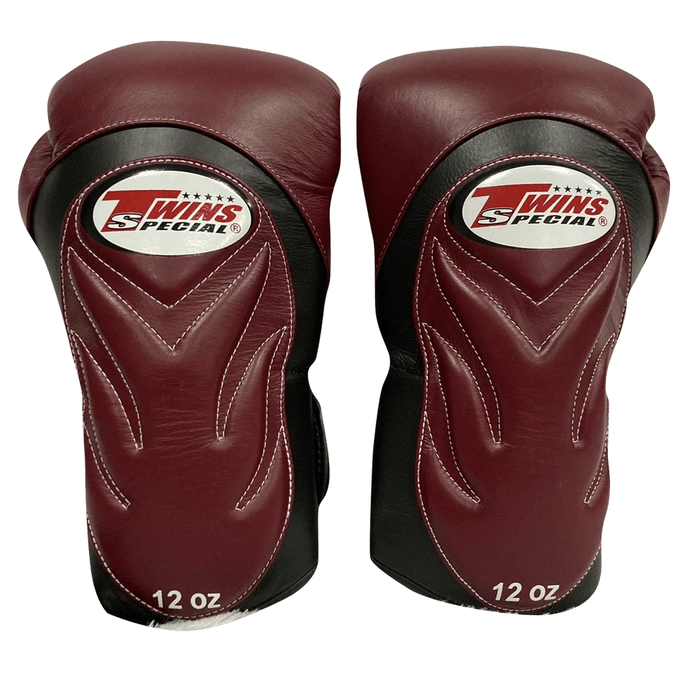Twins Special Twins BGVL6 Maroon/Blk Boxing Gloves 5 Twins Special Twins BGVL6 Maroon/Blk Boxing Gloves