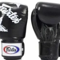 Boxing Gloves Fairtex BGV1 Nation Print Black Edition