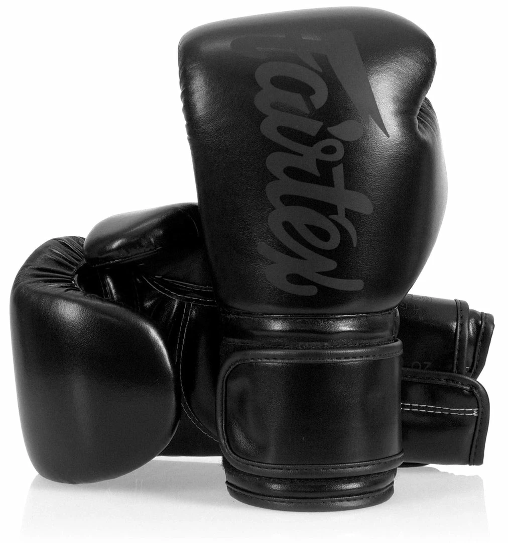Boxing Gloves Fairtex BGV14 Super Black 3 Boxing Gloves Fairtex BGV14 Super Black