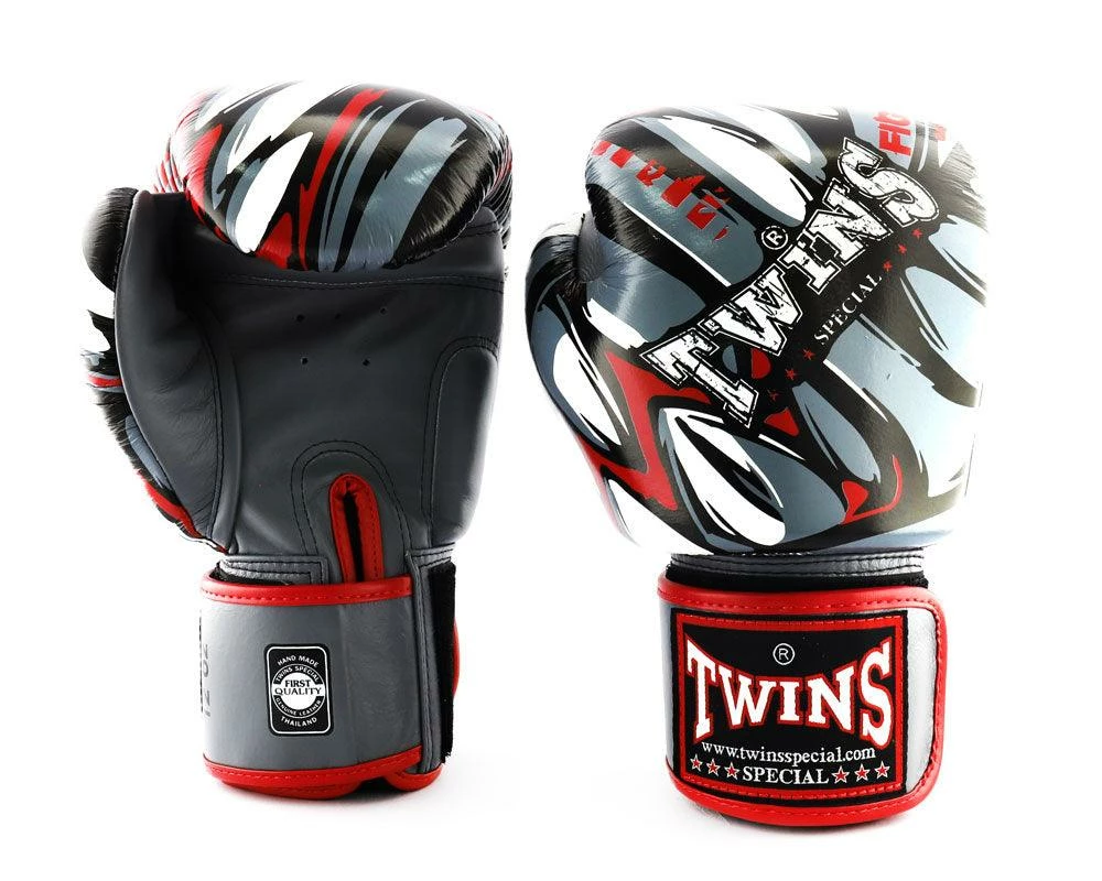 Twins Special Grey Demon Boxing Gloves 3 Twins Special Grey Demon Boxing Gloves