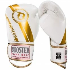 Boxing Gloves Booster BGL V3 White & Gold