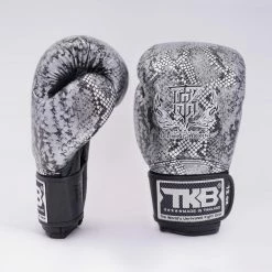 Top King Snake Air BLK / SIL Boxing Gloves
